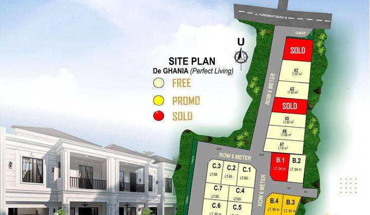 Rumah Baru Hemat Energi De Ghania Perfect Living Semarang Kota  2