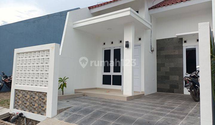 Rumah Baru Murah Meriah Jalan Lebar depan Aneka jaya Semarang  1