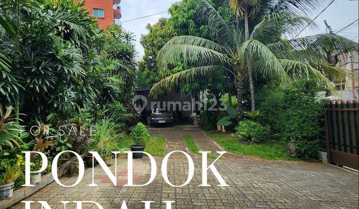 Jual Cepat Rumah Pondok Indah Jakarta Selatan Hitung Tanah Saja Lokasi Strategis 1