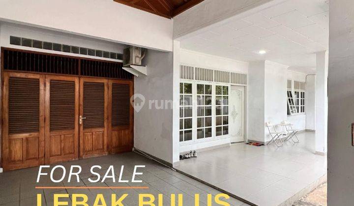 Rumah Bagus Akses Strategis Jalan Lebar Bebas Banjir Dalam Komplek One Gate di Lebak Bulus, Jakarta Selatan 2