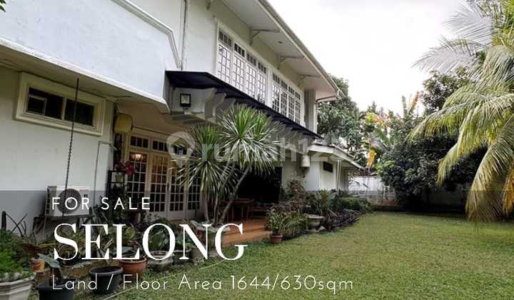 Strategic House in Selong Area, Kebayoran Baru, South Jakarta