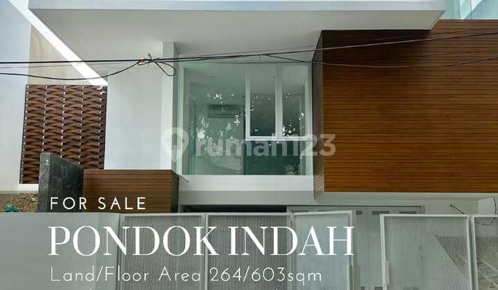 3-Storey Strategic House in Prime Location, Pondok Indah, South Jakarta