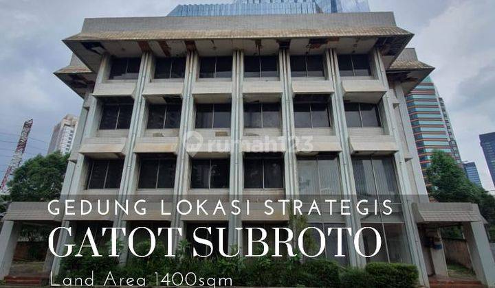 Gedung 4 Lantai Strategis Area Gatot Subroto Jakarta Selatan 1