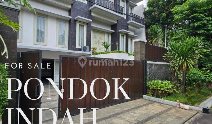 Rumah Mewah Siap Huni Strategis Area Pondok Indah Jakarta Selatan 1