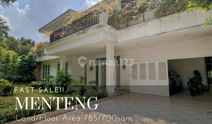 Rumah modern siap huni di menteng jakpus 1