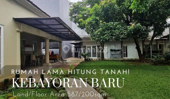 Rumah murah lokasi strategis di kebayoran baru 1