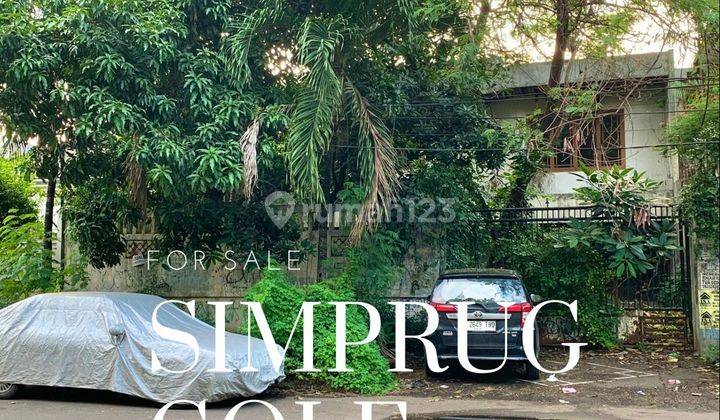 Fast Sale Rumah 2 Lantai Hitung Tanah Simprug Jakarta Selatan 1