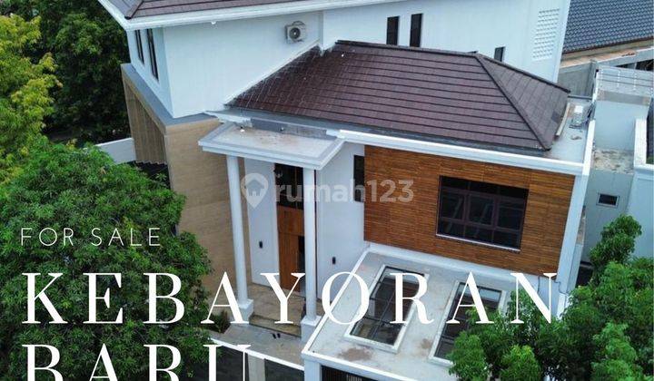 Rumah Mewah 3 Lantai Pakubuwono Kebayoran Baru Brand New House Akses Jalan Lebar 1