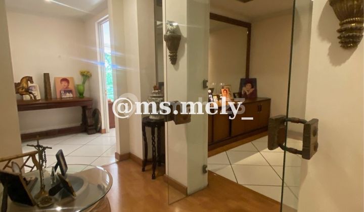 3-Story House in Menteng, Central Jakarta, Facing Park, Ring 1, Wide Front Road 2