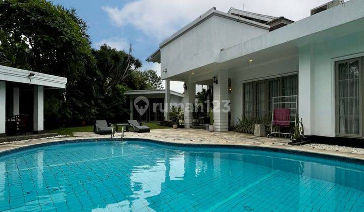 Rumah Cantik Terawat Dan Siap Huni Pejaten Semi Furnished, Ada Swimming Pool Dan Halaman 2