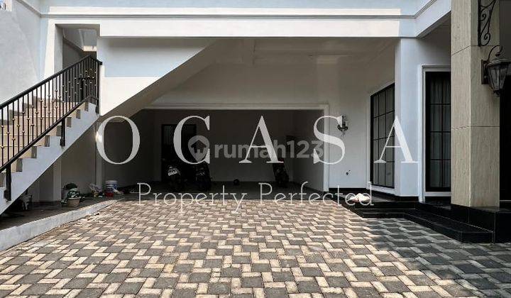 Rumah Mewah 2 Lantai Full Furnished Akses Strategis Bebas Banjir Lingkungan Tenang Dekat Ke Jalan Raya Kemang Jakarta Selatan 2