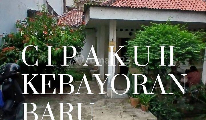 Rumah Tua 1 Lantai Hitung Tanah Lokasi Premium Dekat Scbd Senopati Kebayoran Baru 1