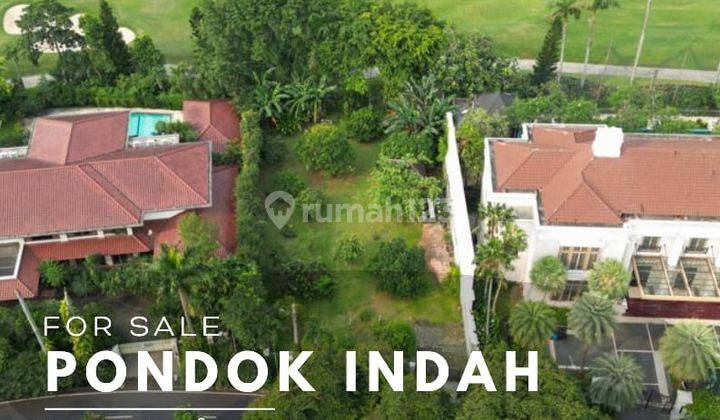 Satu Satu Nya Kavling Kecil Tanah Pondok Indah Dengan View Golf 1