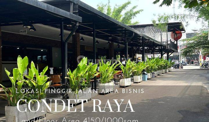 Tanah Dan Bangunan Kondisi Tersewa Foodcourt Cocok Untuk Cluster Pertokoan Dll Condet Jakarta Timur 1