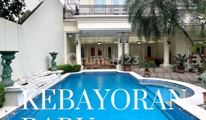 Rumah Mewah 2 Lantai Berkonsep European Classic Selong Kebayoran Baru