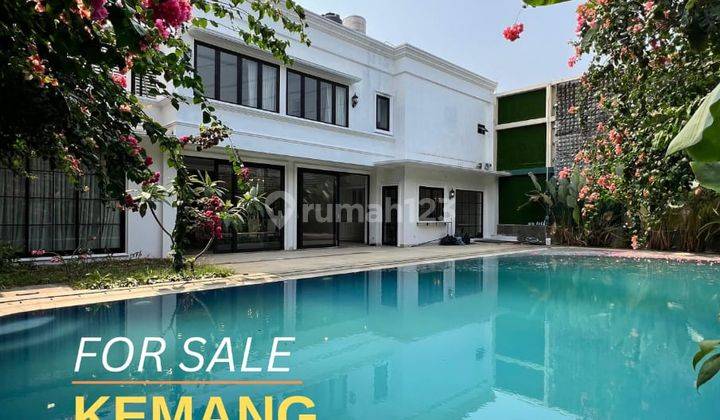 Rumah Mewah 2 Lantai Full Furnished Akses Strategis Bebas Banjir Lingkungan Tenang Dekat Ke Jalan Raya Kemang Jakarta Selatan 1