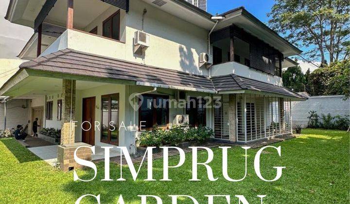 Rumah 2 Lantai Bagus SHM di Simprug Garden, Jakarta Selatan 1