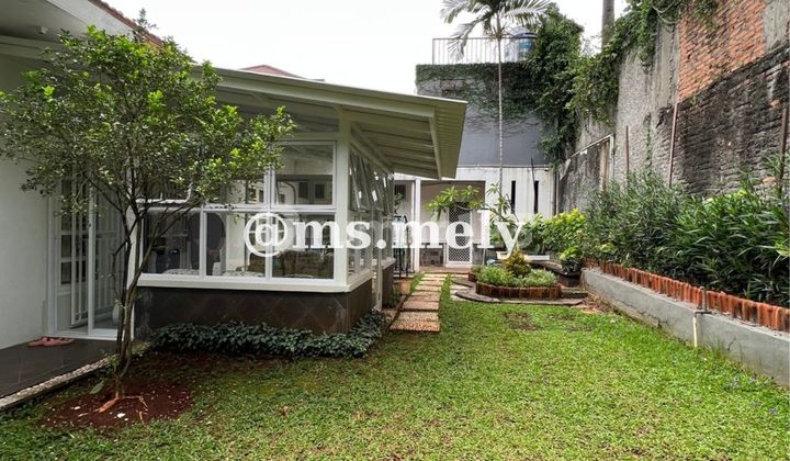 Rumah Asri Hadap Taman Jl. Martimbang Kebayoran Baru 2