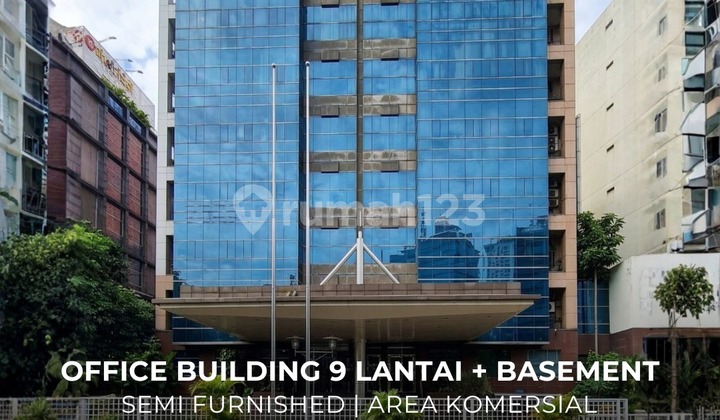 For Sale / Dijual Gedung Perkantoran Office Building 9 Floors + Basement Setiabudi Kuningan, South Jakarta - Ocasa2717