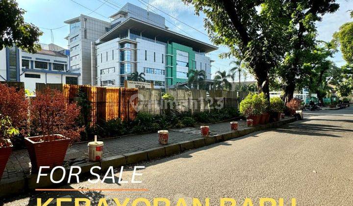 Forsale Tanah di Hang Jebat Kebayoran Baru Zona Komersial Imb 8 Lantai 1