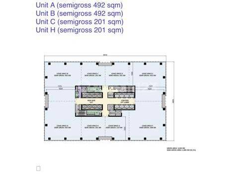 Office Space Centennial Kondisi Bare 2