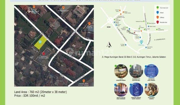 For Sale Rumah Tua Hitung Tanah Mega Kuningan 2