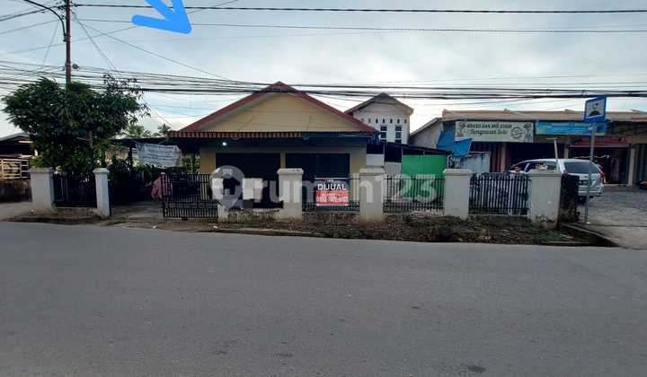 DIJUAL RUMAH + 2 KIOS JALAN PADAT KARYA SRI MULYO SEMATANG BORANG PALEMBANG 2
