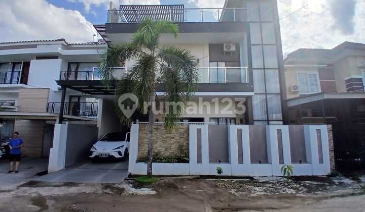 DIJUAL RUMAH MEWAH FULL FURNISH CLUSTER CENDANA OPI JAKABARING PALEMBANG