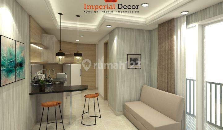 Dijual Apartemen di Tengah Kota Jakarta Green Central City Bonus Lm 20 Gram 2