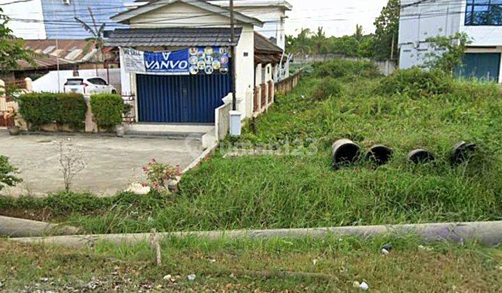 Tanah Plus Rumah Pinggir Jalan Soekarno Hatta Palembang 1