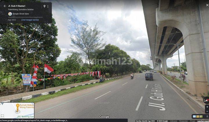 Dijual Tanah Luas Strategis Sebelah Kejati Sumsel Jakabaring Palembang 1