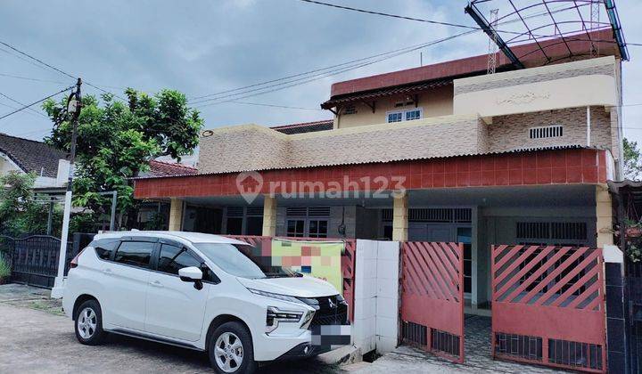 Dijual Rumah 2 Lantai Terawat Nyaman di Perumahan Bukit Sejahtera Poligon Palembang 2