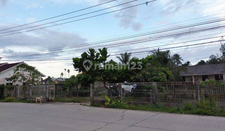 Dijual Tanah Rumah Plus Kolam di Jalan Perjuangan Dekat Pemancingan Mithra Palembang 1