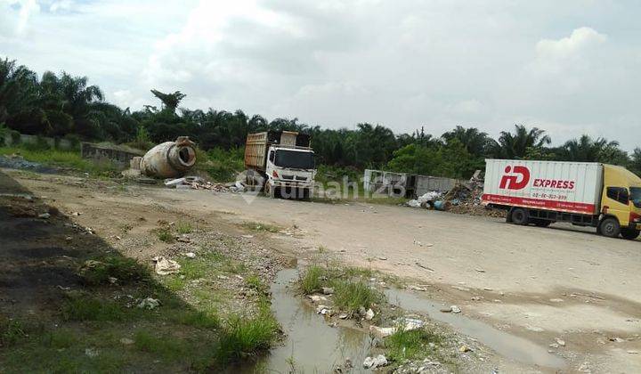  Disewakan Lahan Jalan Bumi Mas Belakang Pom Bensin Km 12 Palembang 1