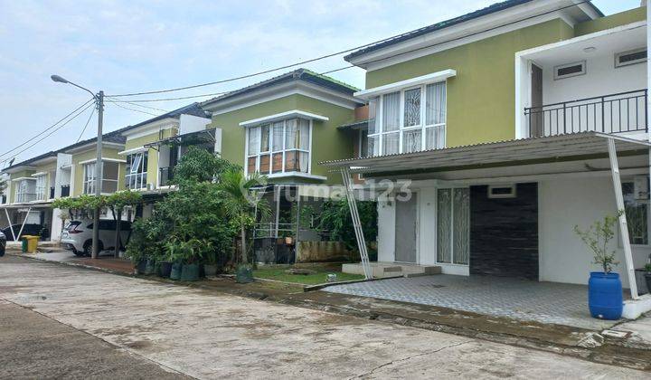  Rumah Disewakan 2 Lantai Cluster Springhill Dekat Bandara Palembang 2