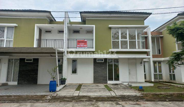  Rumah Disewakan 2 Lantai Cluster Springhill Dekat Bandara Palembang 1