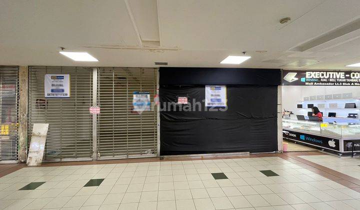 Dijual 2 Unit Kios Eksklusif Mall Ambasador Jakarta Selatan
