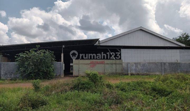 Dijual Tanah Serta Gudang Dan Rumah Siap Pakai Air Kumbang Banyuasin 1