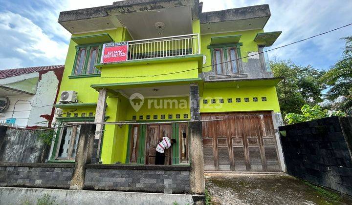 Dijual Rumah 2 Lantai Komplek Kehutanan Talang Kelapa Palembang 1