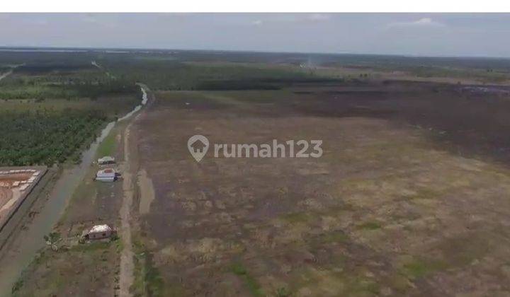 Dijual Lahan 24 Hektar Pinggir Sungai Dekat Pu Tanjung Api Api 2