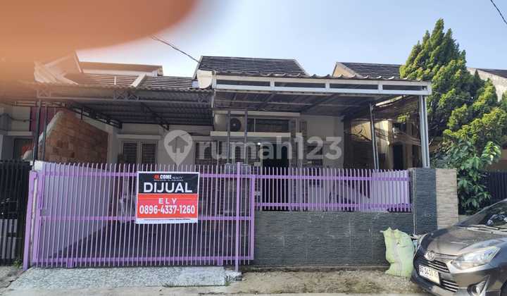 DIJUAL RUMAH FULL FURNISH ONE GATE SYSTEM KEBUN BUNGA PALEMBANG