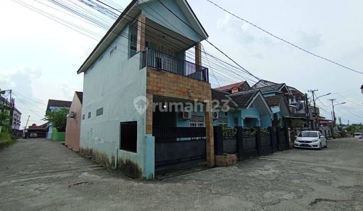 DIJUAL RUMAH HOOK KOMPLEK METEOR ANGKATAN 66 PALEMBANG 1