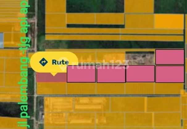 DIJUAL TANAH 12 HEKTAR TANJUNG API API PALEMBANG 2