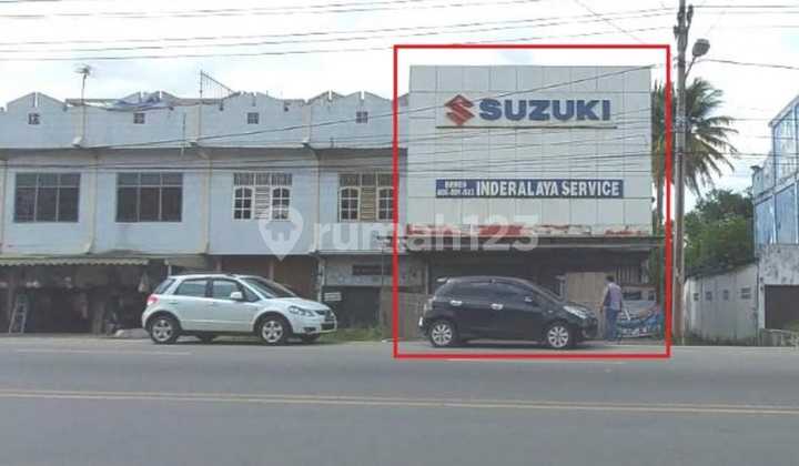 Dijual 2 Ruko Gandeng Pinggir Jalan Lintas Indralaya