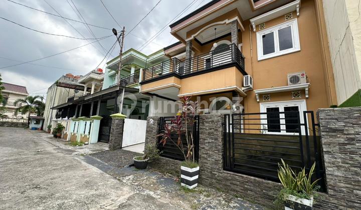 DIJUAL RUMAH FULL FURNISH KOMPLEK VILLA ARJUNA JALAN SWADAYA PALEMBANG 2
