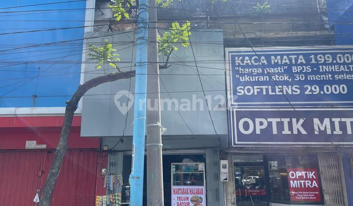 FOR RENT: JENDRAL SUDIRMAN STREET SHOPHOUSE IN PALEMBANG – Next to Optik Mitra