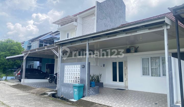 For Sale Semi-Furnished Ready-to-Occupy House in Sako Kenten Complex, Palembang.
