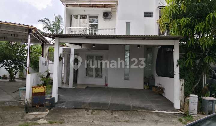 DIJUAL RUMAH 2 LANTAI KOMPLEK DEMANG NINGRAT PALEMBANG