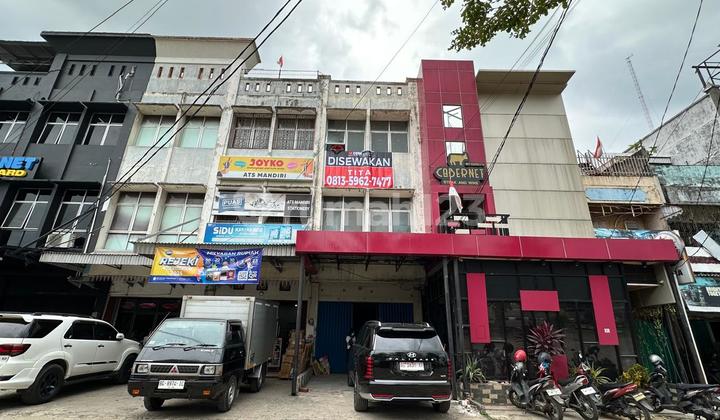 FOR RENT SHOPHOUSE ON R SOEKAMTO STREET, PATAL JUNCTION, PALEMBANG