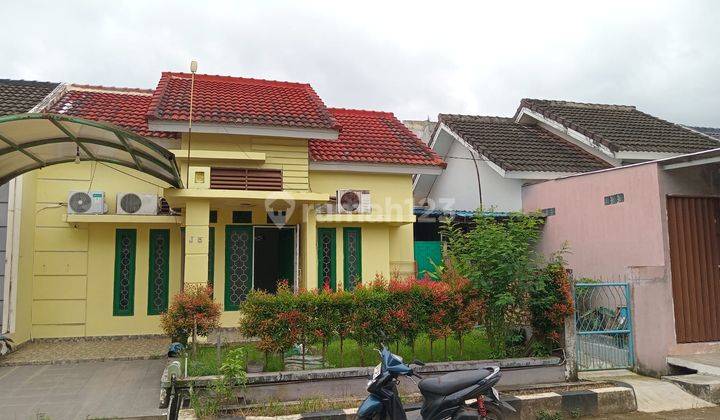 DIJUAL RUMAH KOMPLEK BANDARA RESIDENCE PALEMBANG – Free AC Tiap Kamar 1